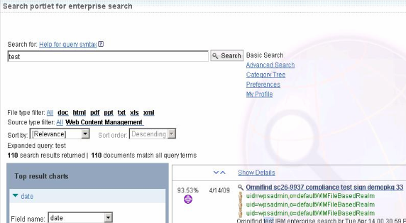 IBM WebSphere Portal V6.1 �м��� IBM OmniFind ��Ѱ