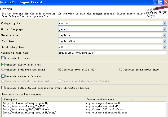 在myEclipse下快速开发基于Axis框架的webservice服务