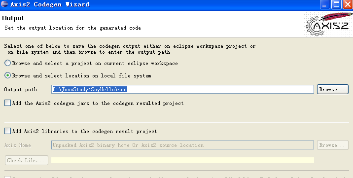 在myEclipse下快速开发基于Axis框架的webservice服务