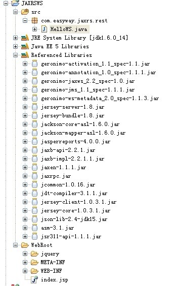 REST WebService容易应用