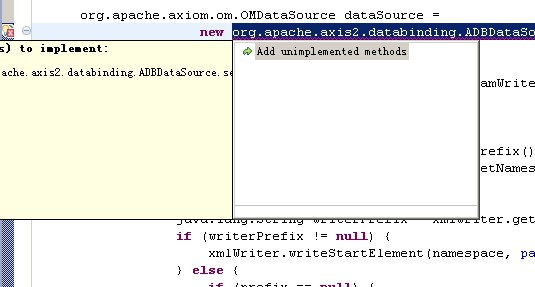 用axis2尝试公布与调用webservice