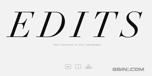 Edits 分享14个超酷的视差滚动成效网站