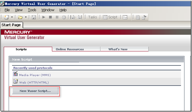 Ӧ��LoadRunner����WMS