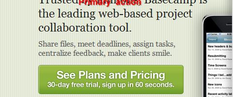 basecamp 网站旋钮的设计