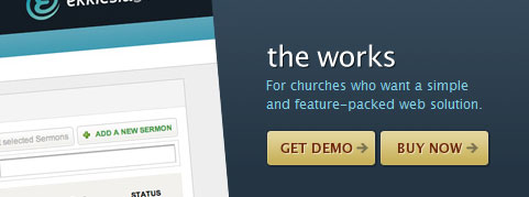 ekklesia 网站旋钮的设计
