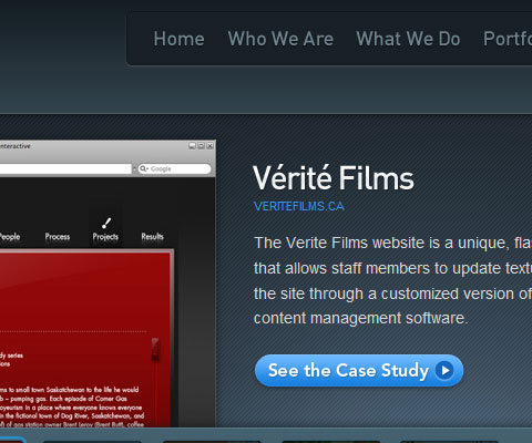oh_media 网站旋钮的设计