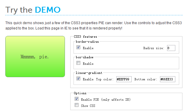 css3pie.ie6,7,8Ҳ֧css3Ч