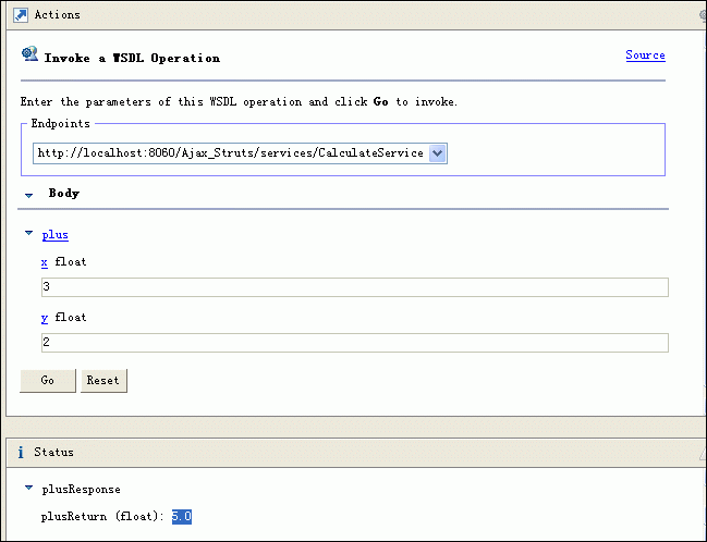 [图解课程] Axis2与Eclipse整合开发Web Service之一：简单的计算服务例子