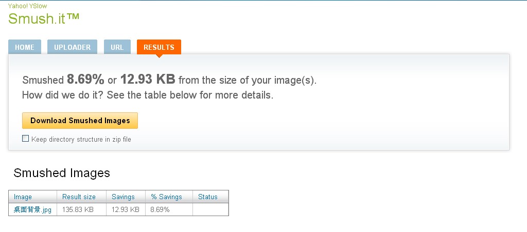 �Ż�ͼƬ����- Smush.it