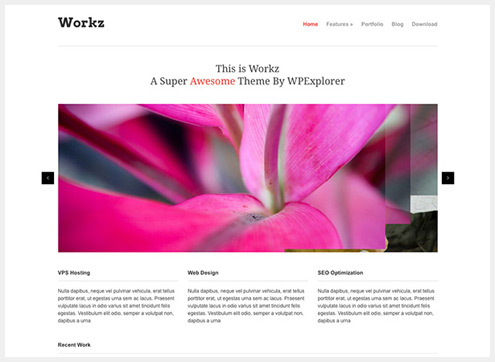 101个精简清爽的WordPress主题