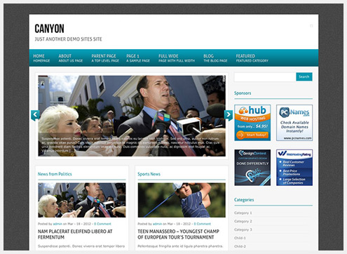 101个精简清爽的WordPress主题