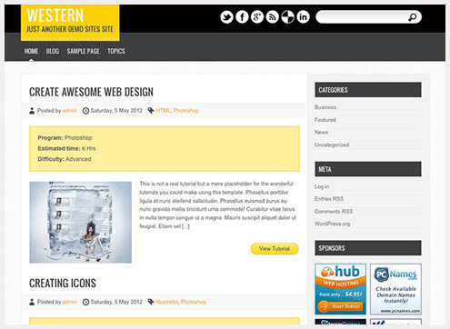 101个精简清爽的WordPress主题