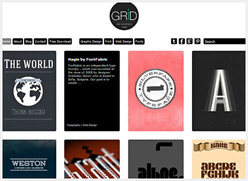 101个精简清爽的WordPress主题