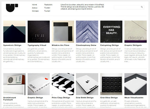 101个精简清爽的WordPress主题