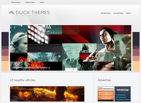 101个精简清爽的WordPress主题