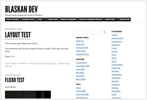101个精简清爽的WordPress主题