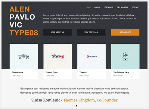 101个精简清爽的WordPress主题