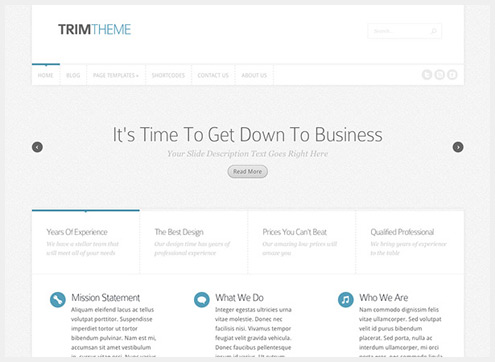 101个精简清爽的WordPress主题