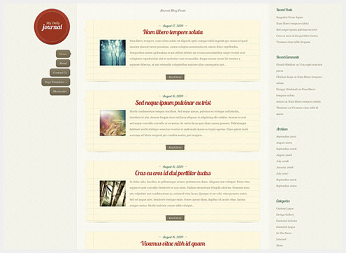 101个精简清爽的WordPress主题