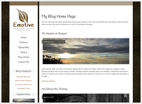 101个精简清爽的WordPress主题