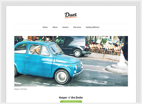 101个精简清爽的WordPress主题