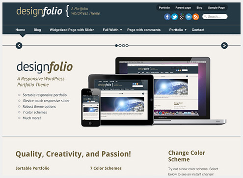 101个精简清爽的WordPress主题