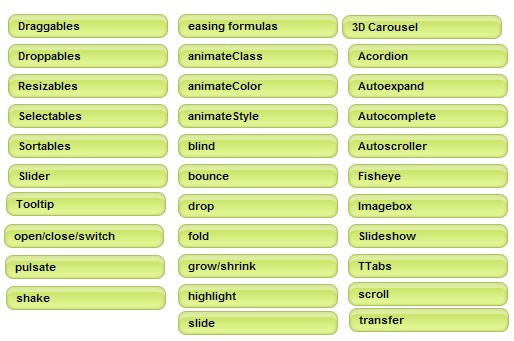33个jQuery成效实例