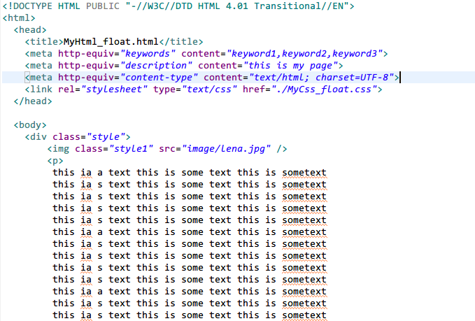 关于浮动(图片左浮动 文字右浮动)在ie和chrome下的显示效果不一致有关问题
