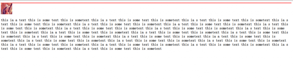 关于浮动(图片左浮动 文字右浮动)在ie和chrome下的显示效果不一致有关问题