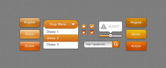 50��Ѹ���Ʒ�ʵ�PSD��Web UIԪ�أ��Լӿ�������ƹ���(�������أ�