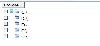 zk tree 浏览磁盘可能目录
