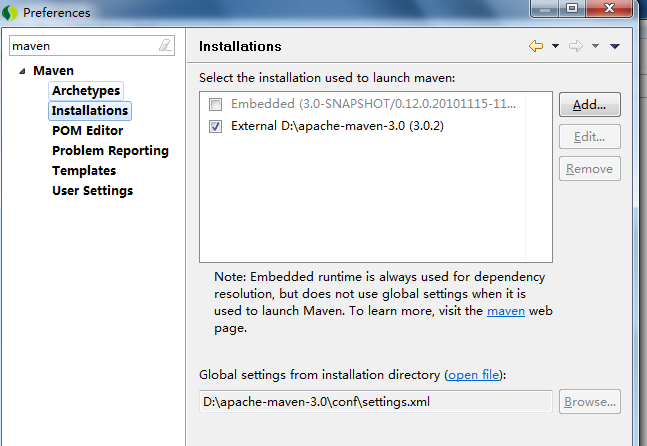 ���m2eclipse����һ����׼��maven web��Ŀ.Java,maven