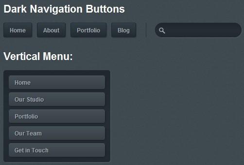绚烂而又实用的jQuery和CSS3导航菜单