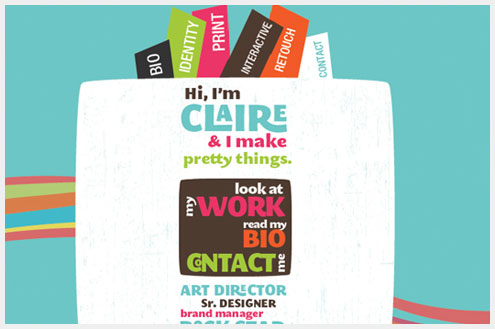 50个有创见的单页网站设计