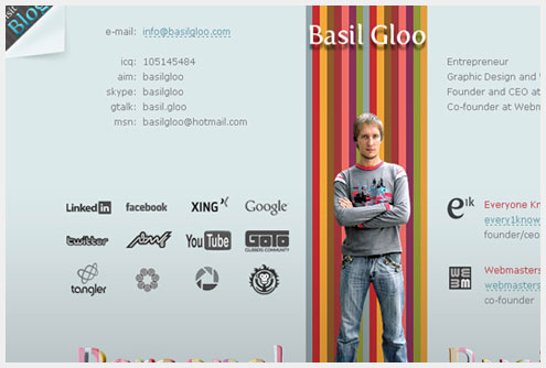 50个有创见的单页网站设计