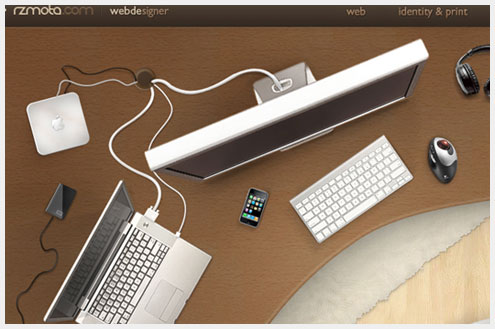 50个有创见的单页网站设计