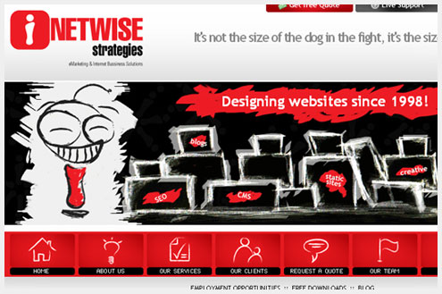 50个有创见的单页网站设计