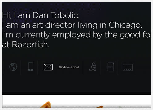 50个有创见的单页网站设计