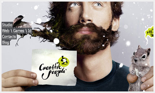 50个有创见的单页网站设计