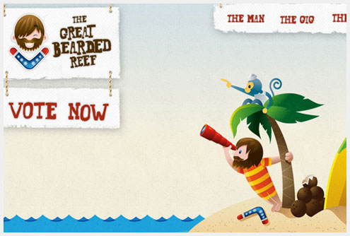 50个有创见的单页网站设计