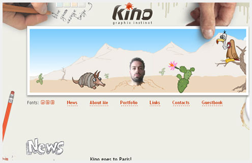 50个有创见的单页网站设计