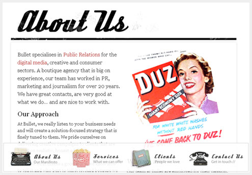 50个有创见的单页网站设计