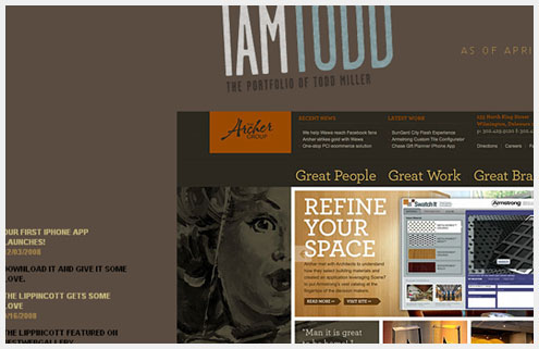 50个有创见的单页网站设计