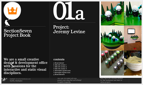 50个有创见的单页网站设计