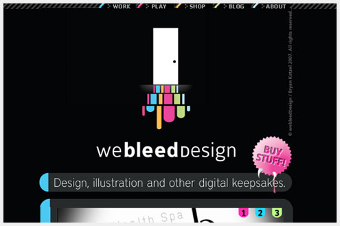 50个有创见的单页网站设计