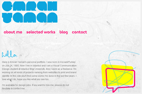 50个有创见的单页网站设计