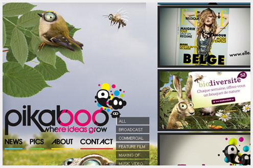 50个有创见的单页网站设计