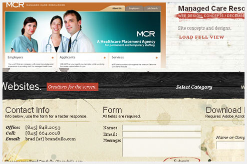 50个有创见的单页网站设计