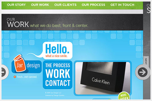 50个有创见的单页网站设计