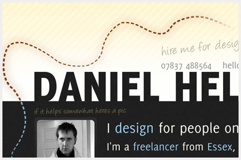 50个有创见的单页网站设计